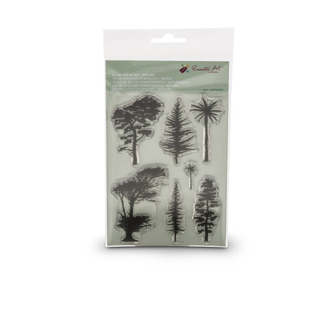 Encaustic Art Transparentstempel Natur Set