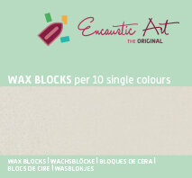 Encaustic Art Wachs - (29) Perlmutt - Schachtel 10 Stk. 