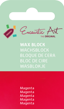 Encaustic Art Wachs - (42) Magenta - Schachtel 16 Stk. 