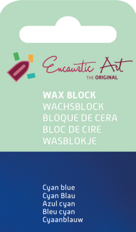 Encaustic Art Wachs - (46) Cyan Blau