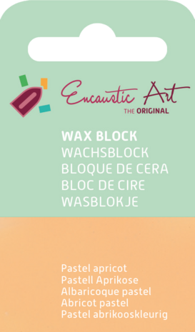 Encaustic Art Wachs - (30) Pastell Aprikose