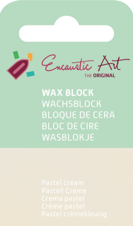 Encaustic Art Wachs - (35) Pastell Creme