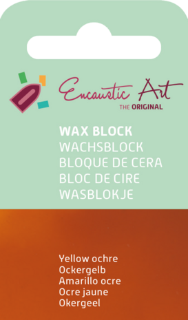 Encaustic Art Wachs- (20) Ockergelb