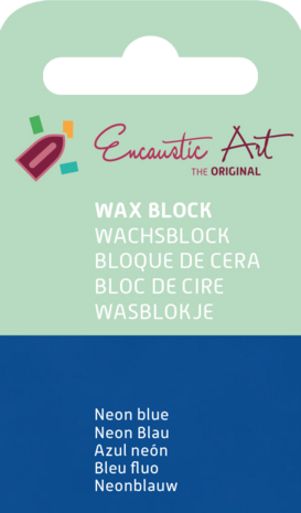 Encaustic Art Wachs - (41) Neon Blau